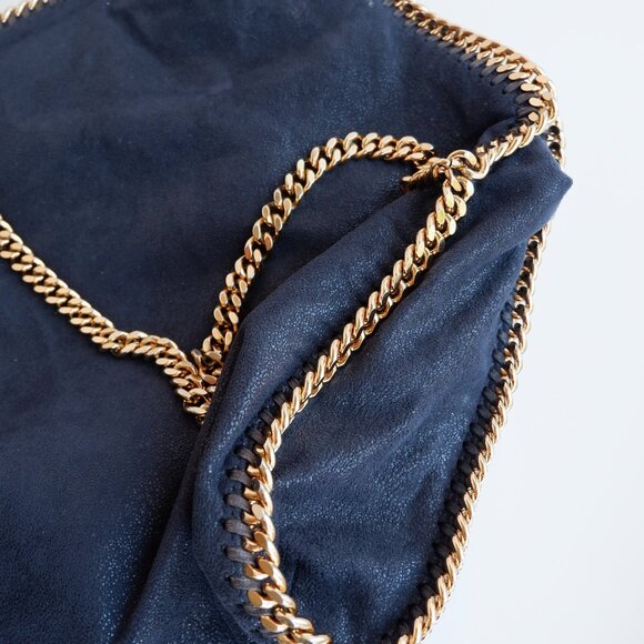 Authentic Preowned Stella McCartney Navy Fallabela Two Way Shoulder Bag - Picture 7 of 13